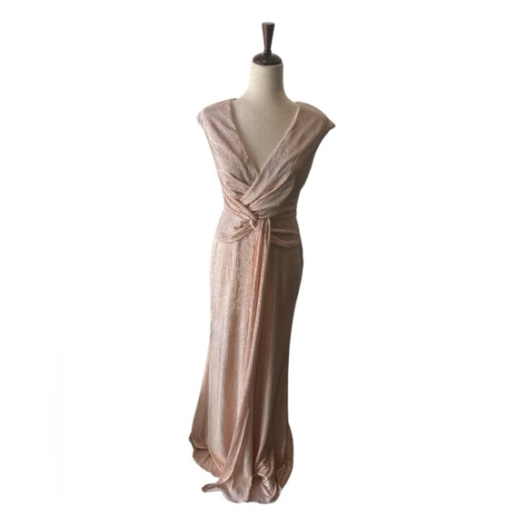 Betsy & Adam Dresses & Skirts - Pink Glimmer Dress 6 NWT Elegant
